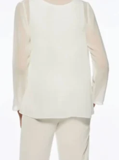 Tenue de mère de mariée Tenue de mariage d'invitée blanche en chiffon 3 pièces