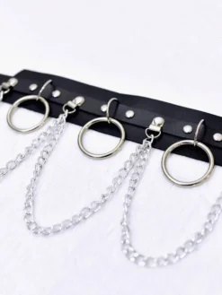 Tour de cou en métal noir Lolita Détails en métal Métallique Divers Accessoires Lolita