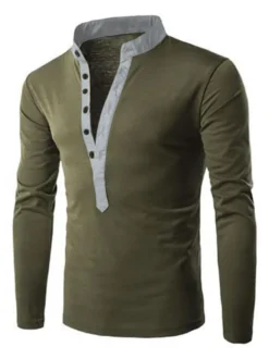 T-shirts Chic Col Bijou Manches Longues