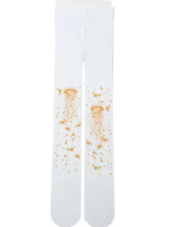 Velours Lolita Collants Étoile Méduse Estampage À Chaud Hiver Bas Déguisements Halloween