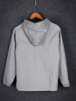 Veste de course de nuit unisexe à paillettes réfléchissantes style hip-hop
