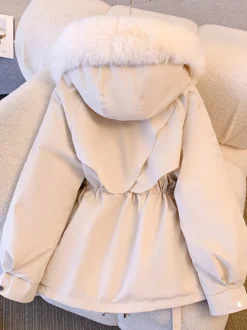 Veste Femme Fausse Fourrure Polyester