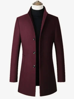 Veste Manteau Homme Costume Officiel Décontracté Confortable Coupe Cintré
