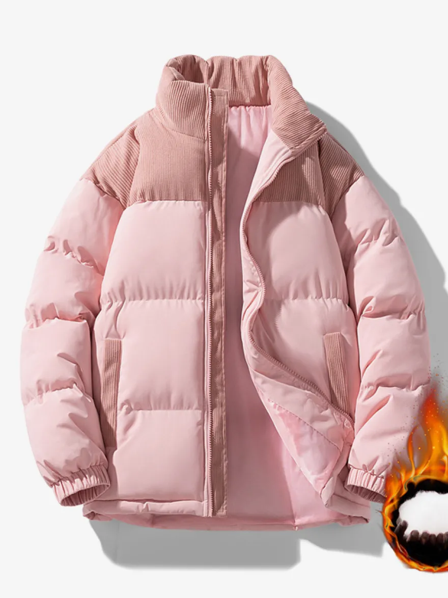 Veste Matelassée Pour Hommes Manteaux Chic Noir Vert Cool Chaud Hiver
