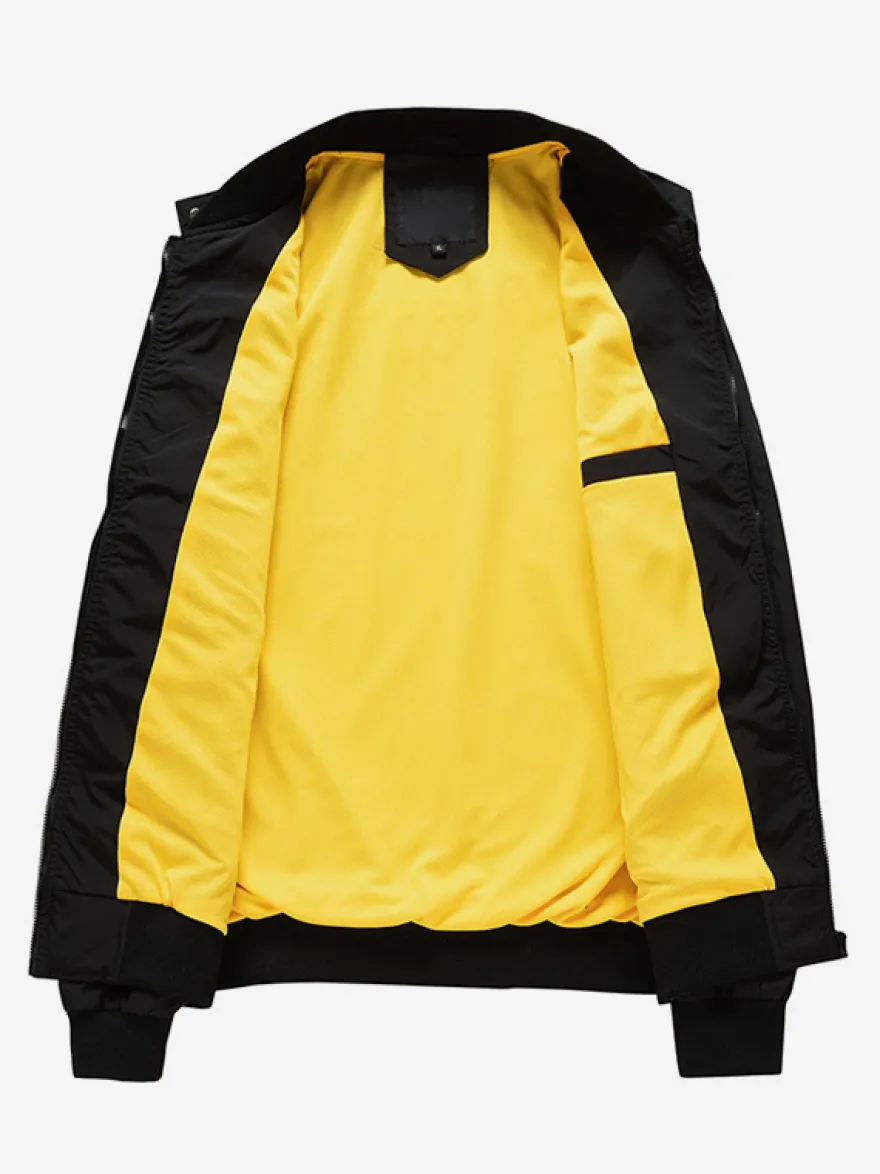 Vestes pour hommes avec poches zippées et manches longues