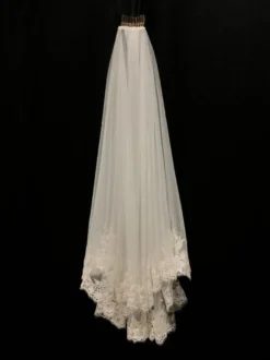 Voile de mariée ivoire