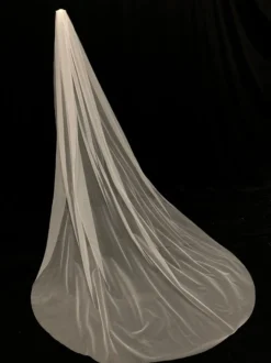 Voiles de mariage cascade Voile de mariée en tulle à un étage