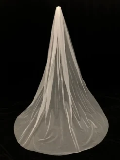 Voiles de mariage cascade Voile de mariée en tulle à un étage