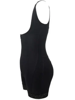 Women's Waip Shaper Underbust sans manches Ruffled Shaping Bodysuit