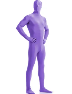 Zentaï en lycra spandex violet Déguisements Halloween