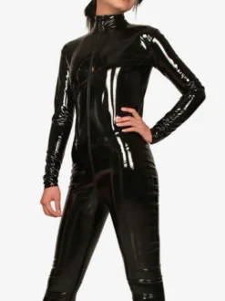 Zentai Combinaison Catsuit Déguisements Halloween Métallique Brillante