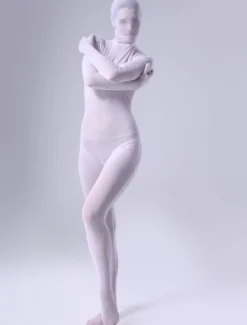 Zentai Noir Halloween Unisexe Catsuit Costume